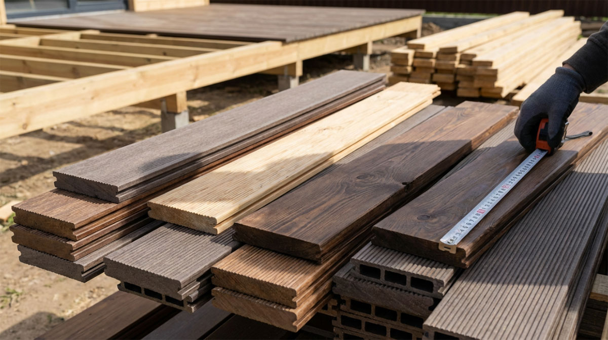 Terrassebrædder der passer til opgaven - fra materialevalg til dimensioner